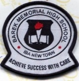 BAREK MEMORIAL HIGH SCHOOL, Iba New Town