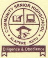 COMMUNITY SENIOR HIGH SCHOOL, Alapere Ketu