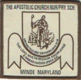 THE APOSTOLIC CHURCH NUR. & PRY SCHOOL, Mende Maryland